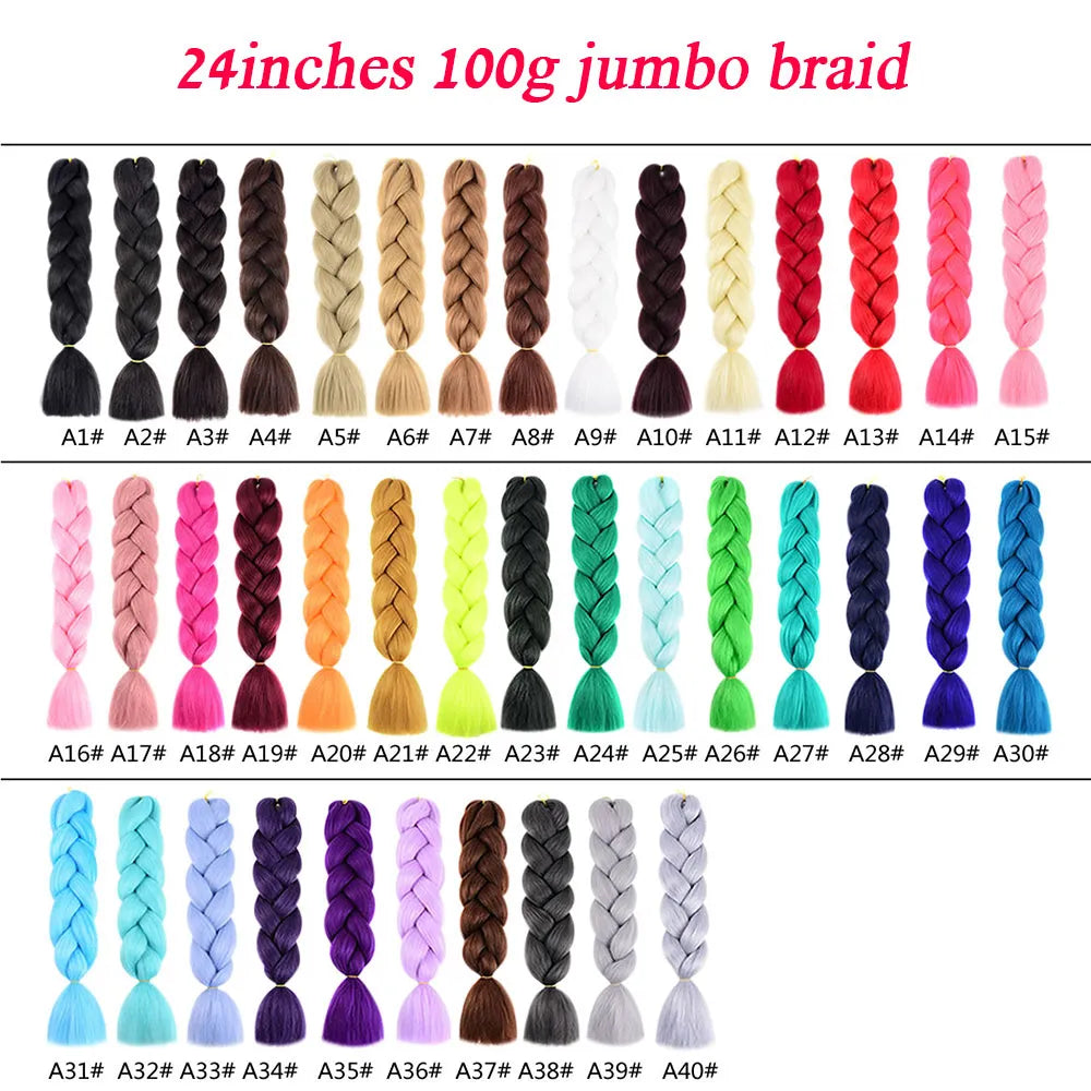 Ombre Synthetic Braiding Hair