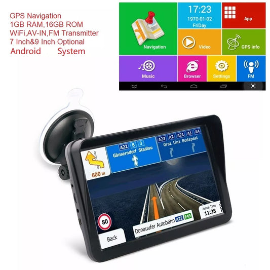 9 inch Android GPS Navigator