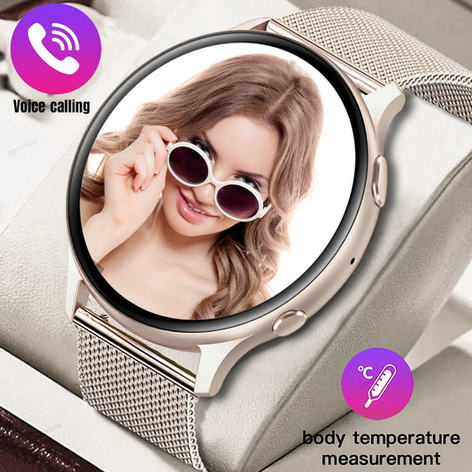 Health Tracker Smart Watch for Women with Voice Calling