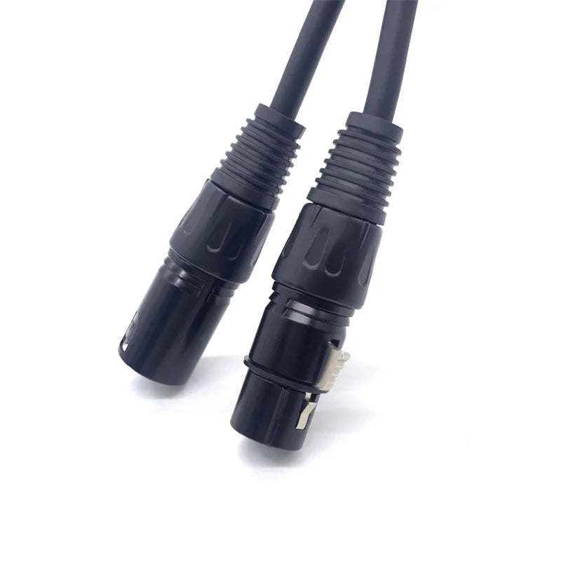 1 Meter length 3-pin signal connection DMX cable for stage light (10pcs/lot)