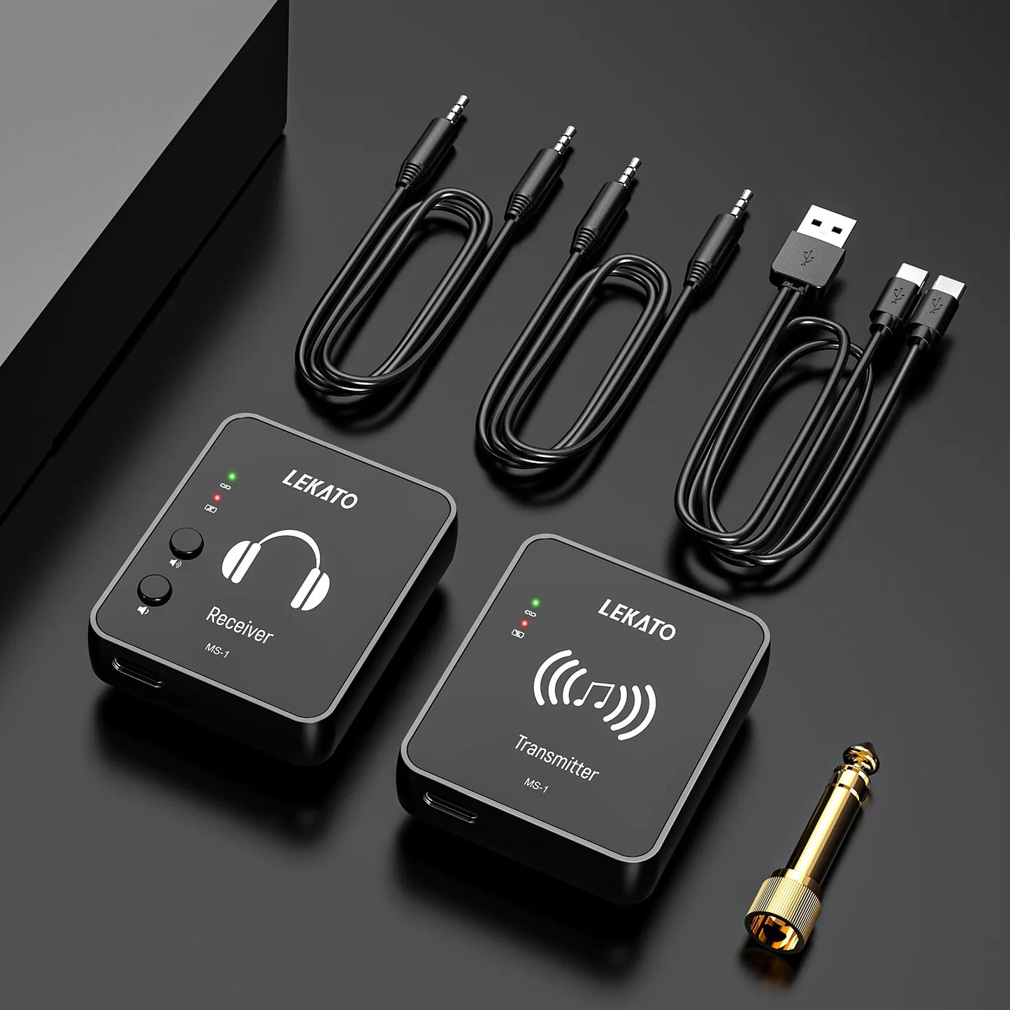 2.4G Wireless Earphone Monitor Rechargeable Transmitter