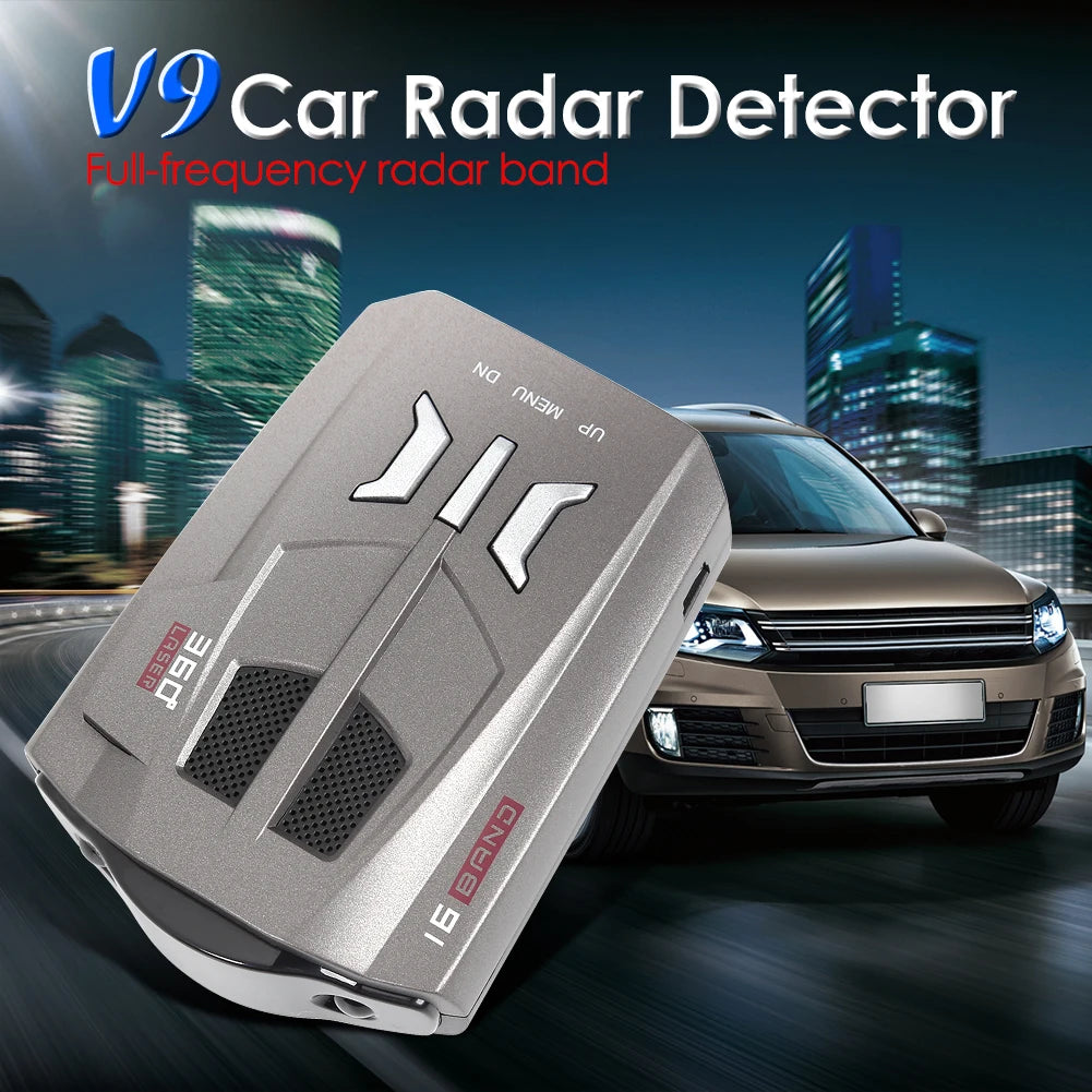 Radar Detector with Voice Alert Warning