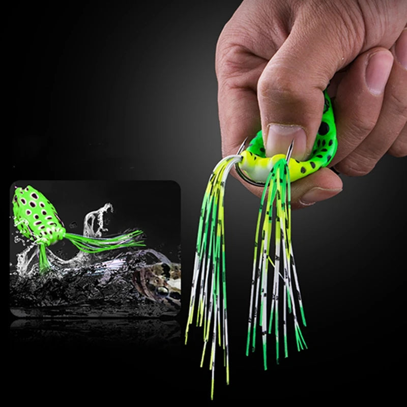 5G, 8G, 13G, and 15G Frog Fishing Lures