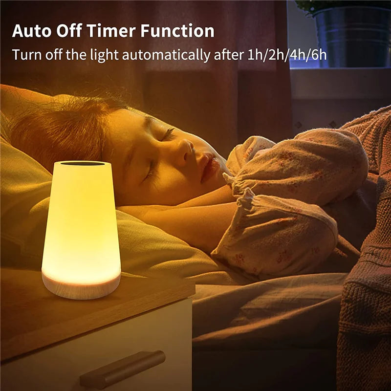 USB Rechargeable 13 Color Changing Night Light with Remote Control