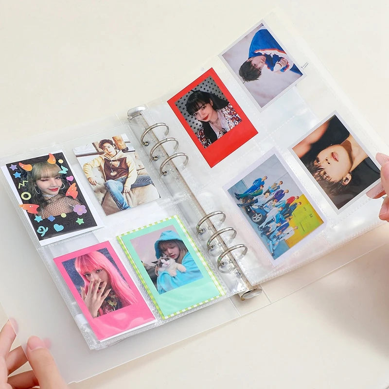 Photocard Blinder A5 Photocard Holder Kpop Polaroid Album Card Storage Collect Book Scrapbook Loose-leaf Photo Album Organizer