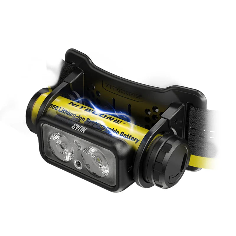 Rechargeable Headlamp with Built-in battery 3,400mAh