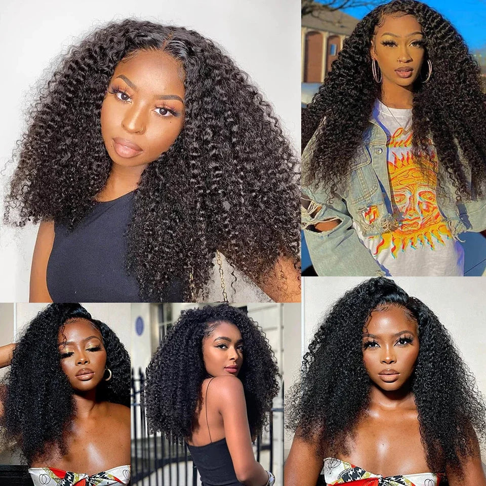 8-30 Inch 1/3/4pcs Human Hair Indian Afro Bundles