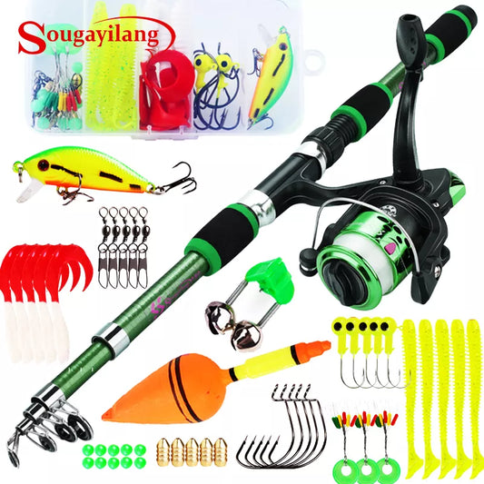 1.8M Spinning Fishing Rod and Reel Combo