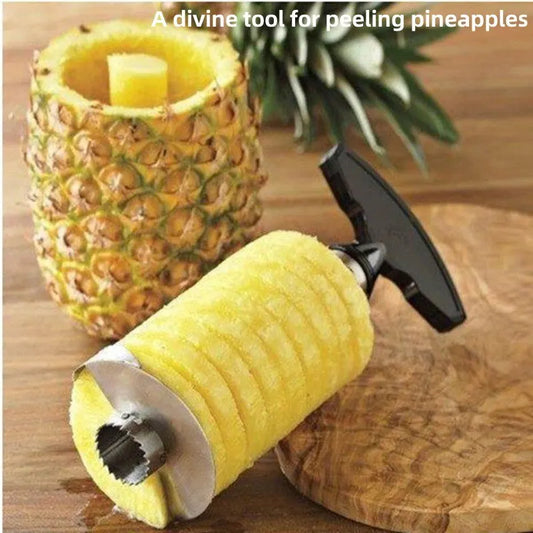 1pcs Pineapple Slicer Peeler Peeler Stainless Steel Fruit Tools Cooking Tools Kitchen Accessories Kitchen Gadgets