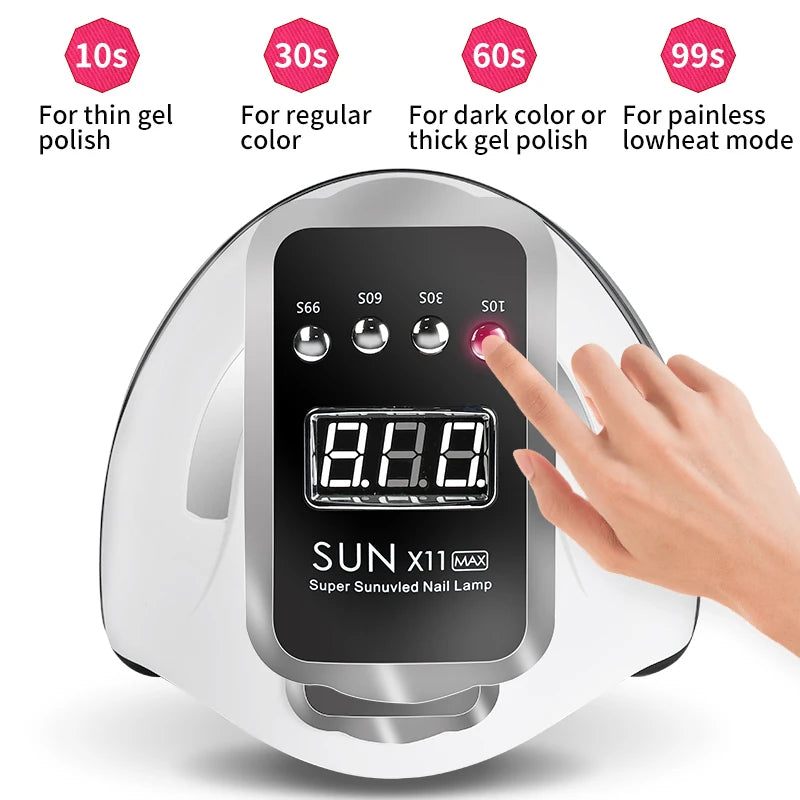 66/36LEDs Nail Dryer UV Led Lamp With Smart Sensor