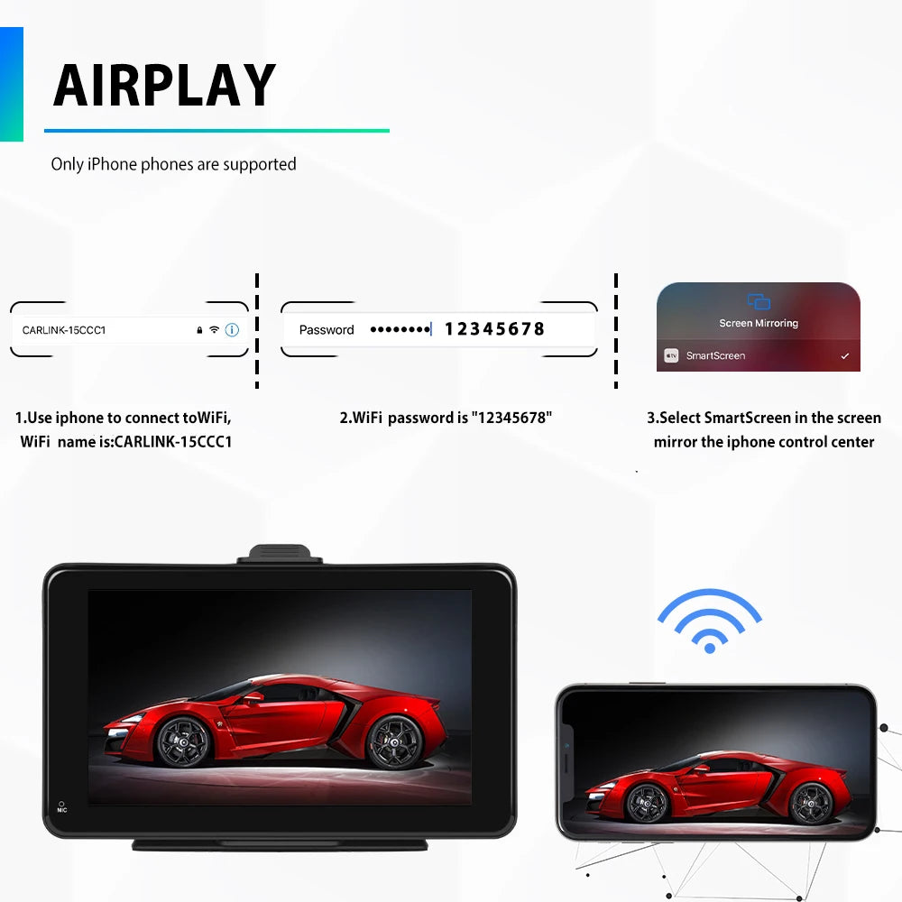 Touch Screen Wireless Car Radio For Nissan Toyota