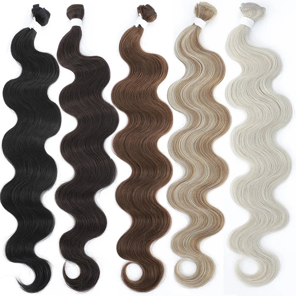 Colorful Body Wave Hair Bundles Extensions