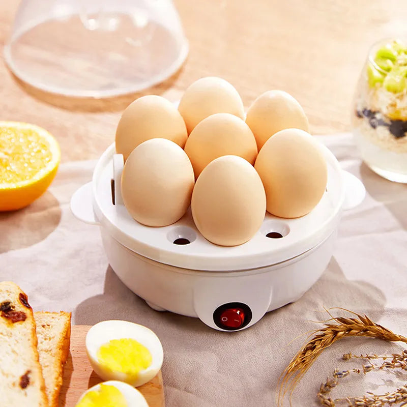 Electric Egg Cooker Double Multifunction Layers Egg Boiler Corn Milk Rapid Breakfast Cooking Egg Steamer Appliances Kitchen