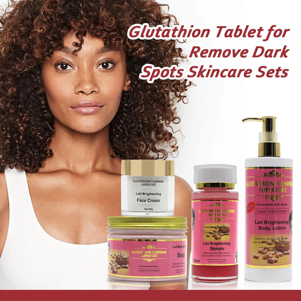 Glutathione Rose Super Brightening Skincare Set