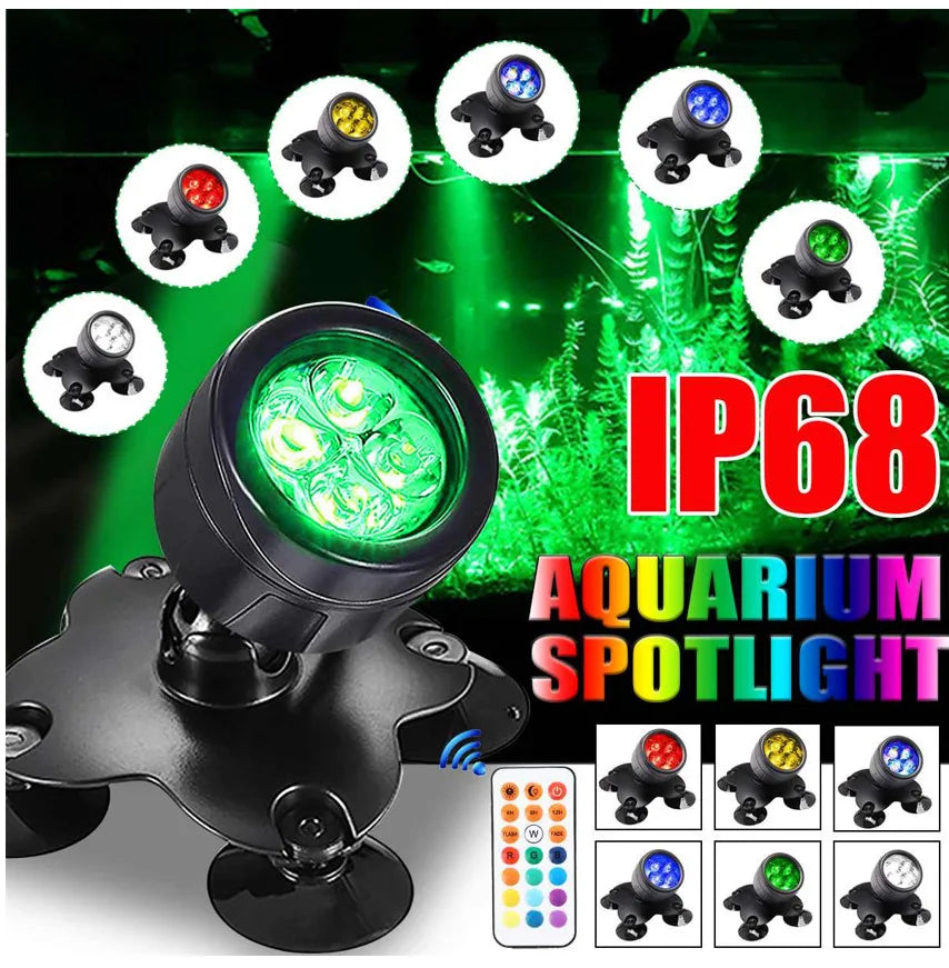 36 LED Waterproof Underwater Spotlights