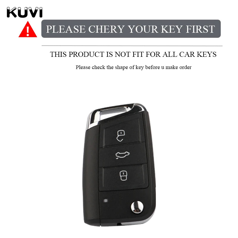 Car Remote Key Case Cover Shell for Volkswagen