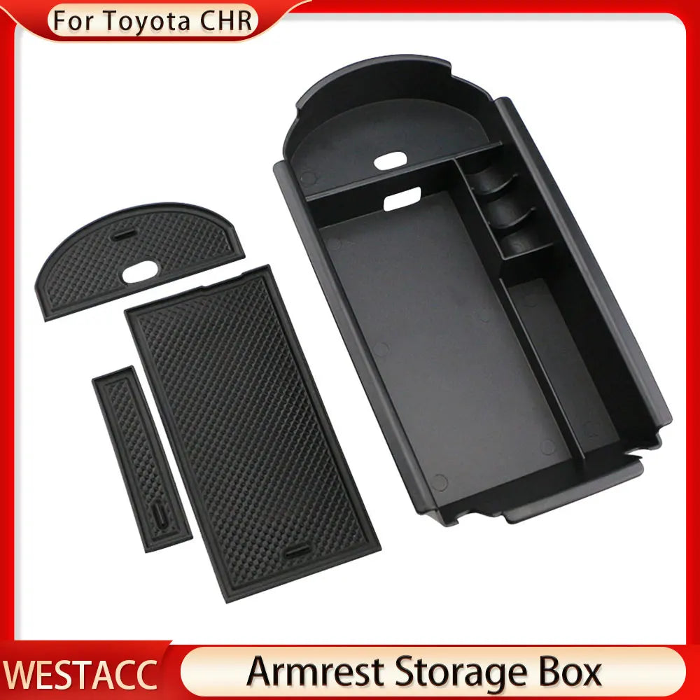 Car Center Console Armrest Box Storage Box for Toyota