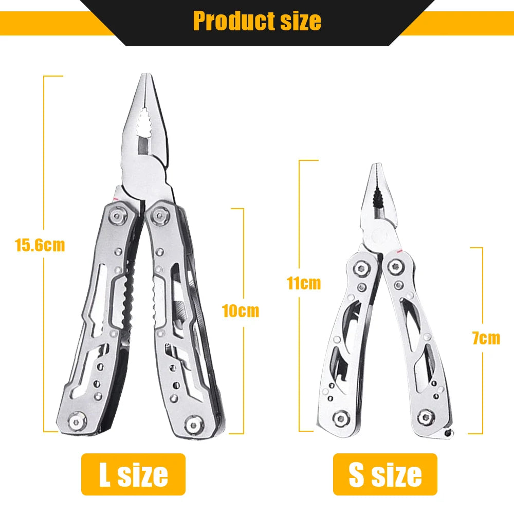 Multifunction Stainless Steel Pocket Knife