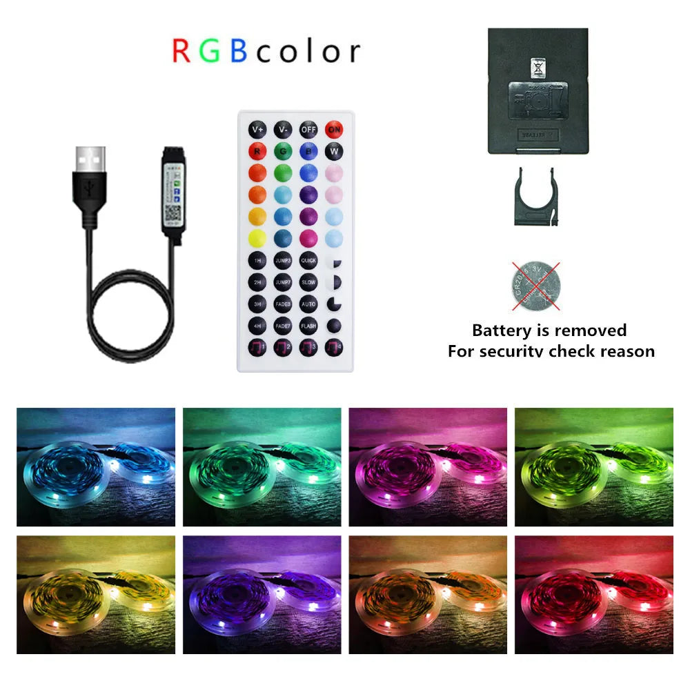 Color LED Strip Bluetooth Tape Decor