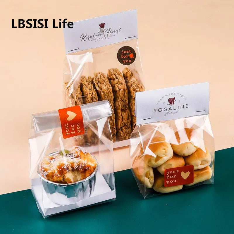 Baking Cookies Plastic Bags (50pcs)