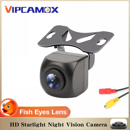 Fisheye Lens Vehicle Rear View Camera with Starlight Night Vision for BMW