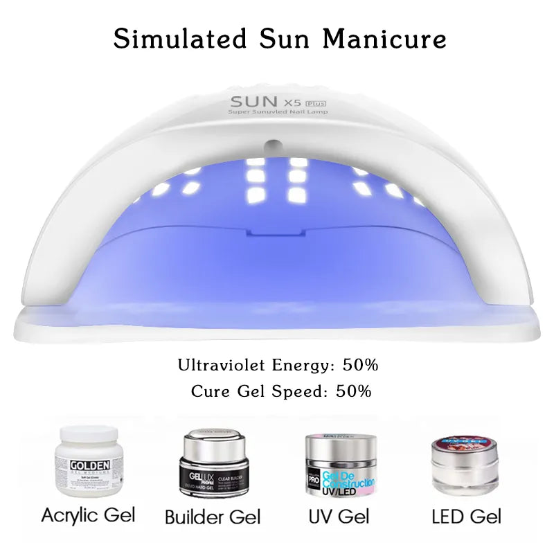 Nail Dryer LED Nail Lamp for Curing All Gel Nail Polish with Motion Sensor