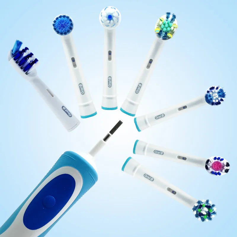 Rotation Electric Toothbrush for Adults with Brush Heads