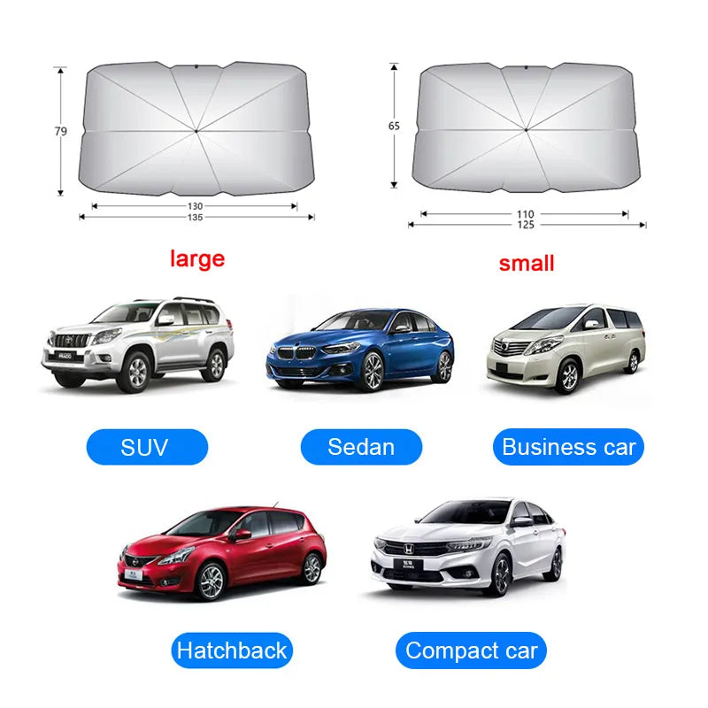 Car Sunshade Protector For Auto Shading