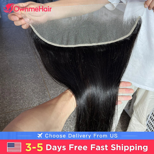 4x4 5x5 13x4 Invisible HD Lace Frontal Human Hair Closure