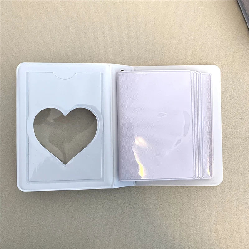 3 Inch 40 Pockets Love Heart Photocard Holder