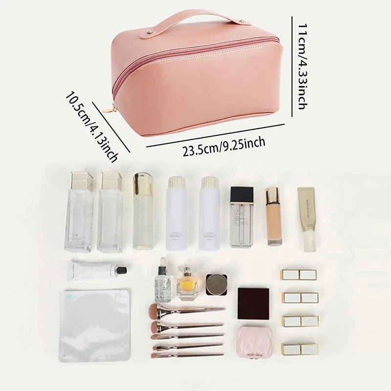 Large Capacity Travel Cosmetic Bag Organizer