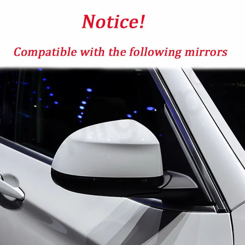 Auto Car Rear View Side Mirror Cover Trim for BMW