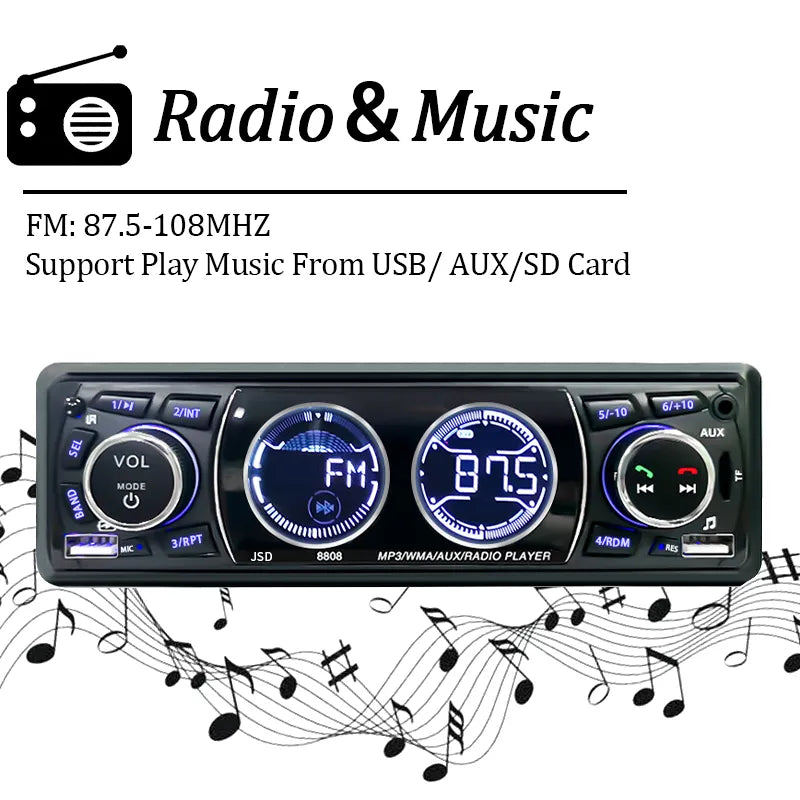 Bluetooth Support Car Radio In Dash Kit