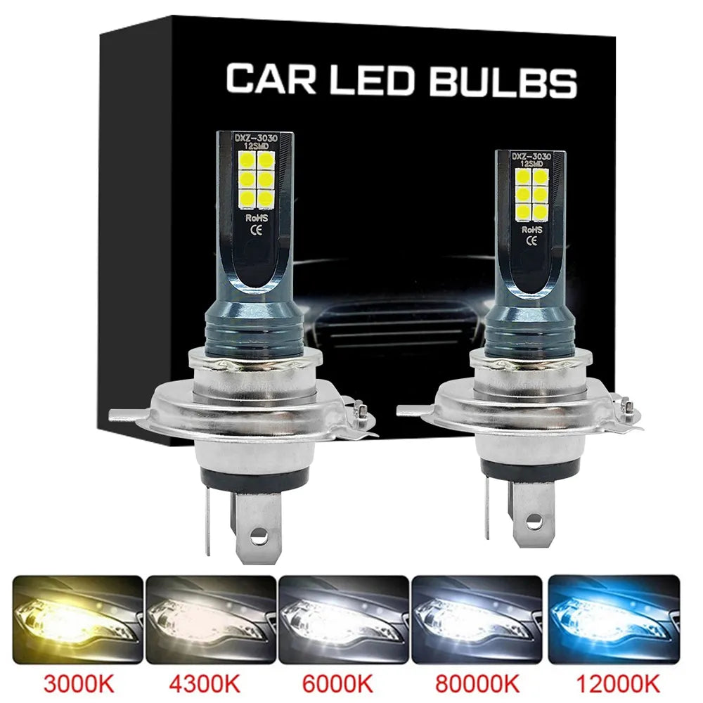 2Pcs 12V Car Fog Light Bulbs