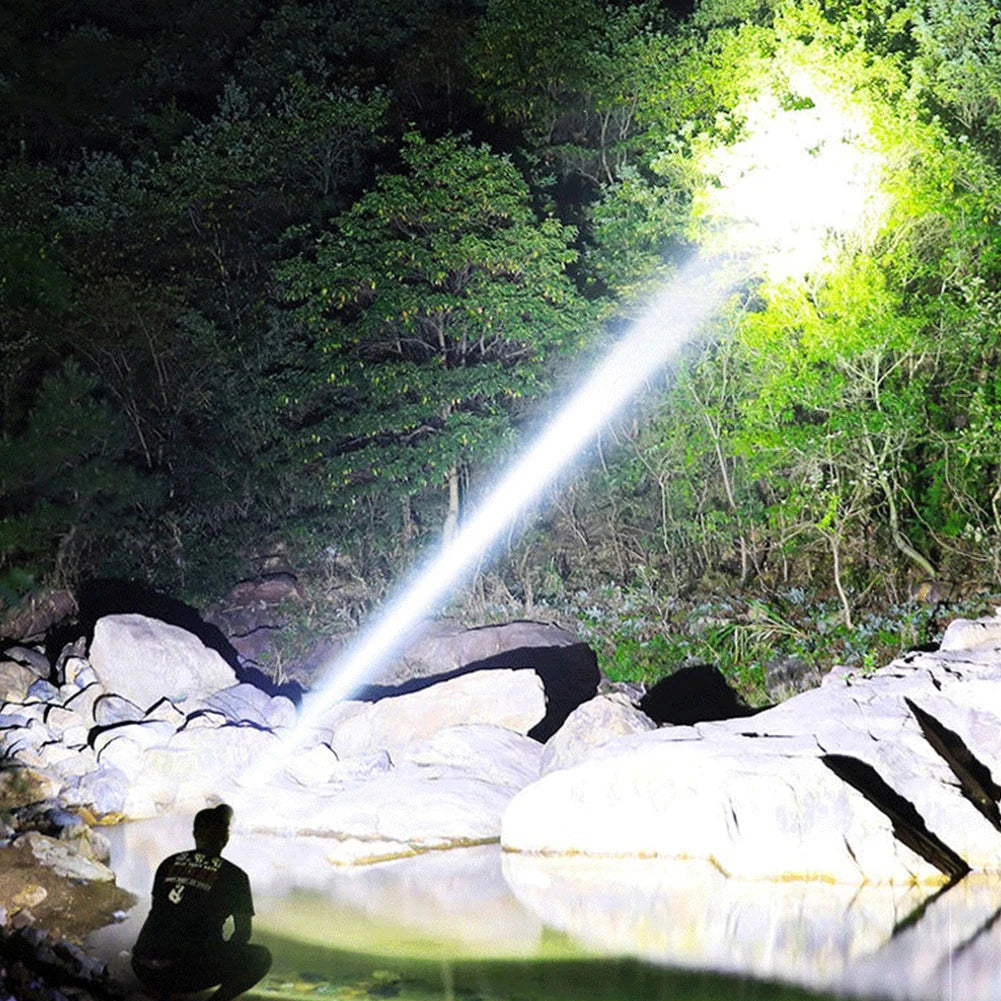 LED USB Rechargeable Waterproof Headlamp