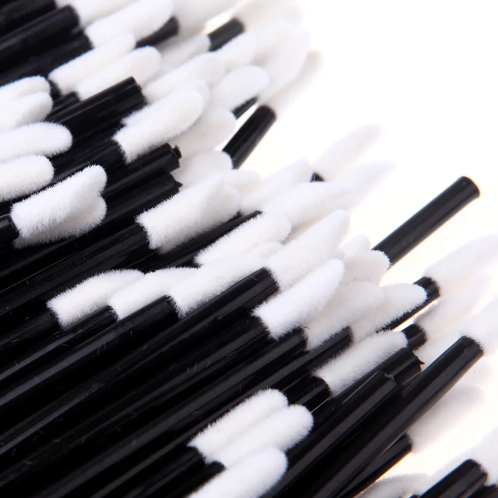 50/500/1000pcs Disposable Lip Brush Makeup Wands