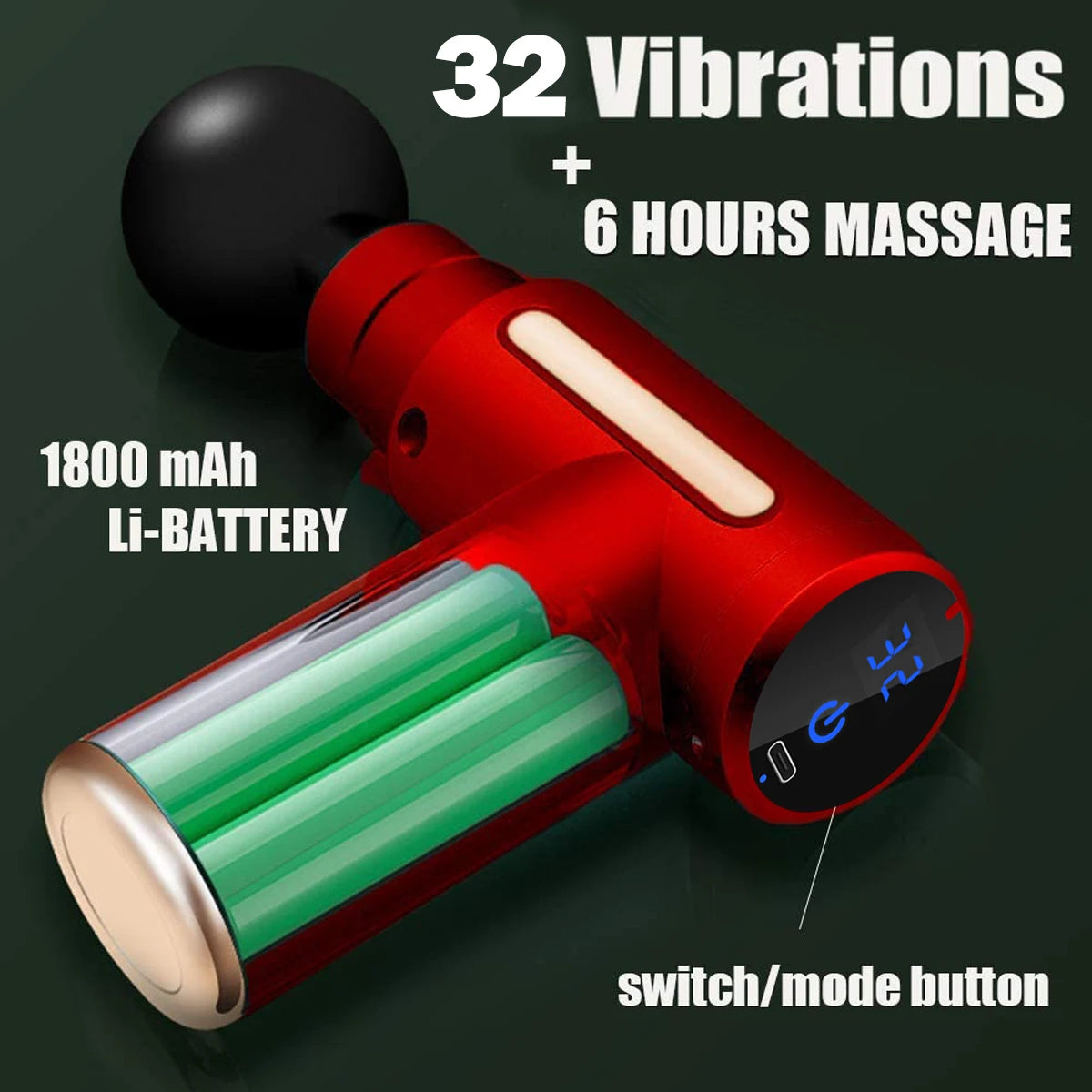 High Frequency Mini Massage Gun Fitness Equipment