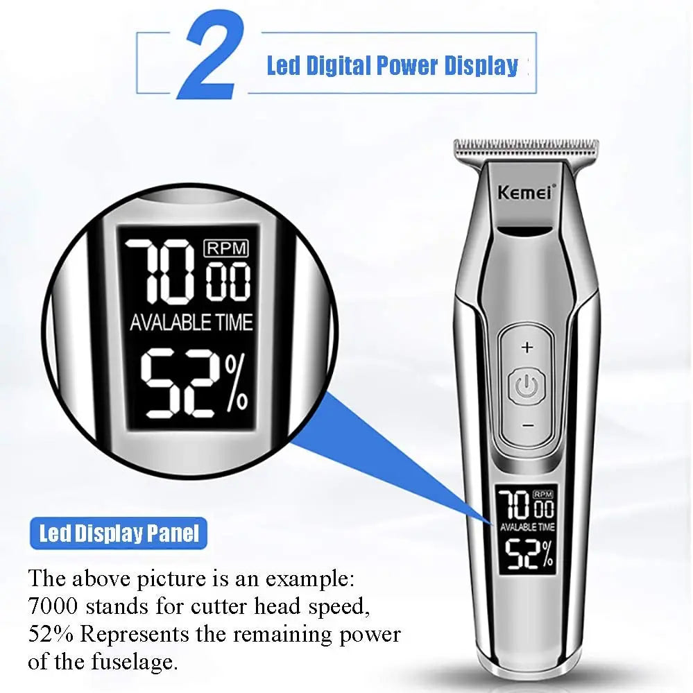 Professional Hair Clipper and Beard Trimmer for Men