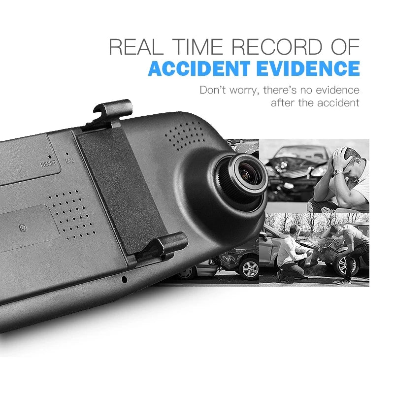 24H HD 1080P 4.3-inch DVR/Dash Cam Car