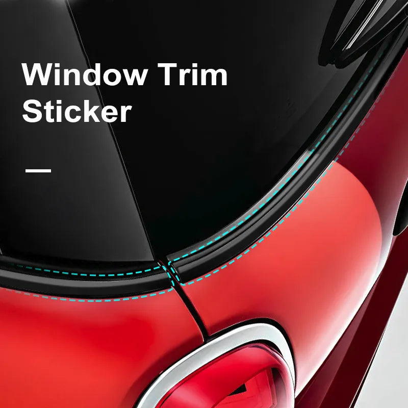 Black Line Car/Window Vinyl Film DIY Sticker Decoration For Mini Cooper