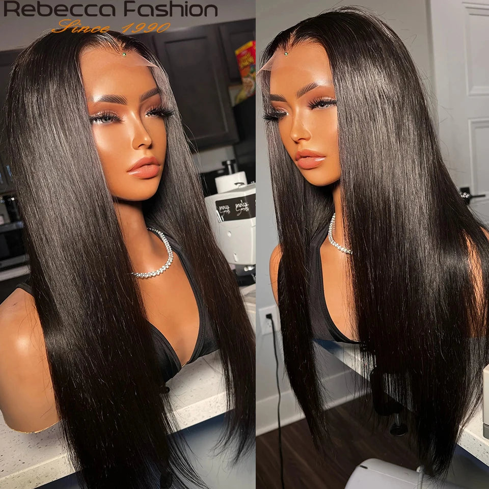 13X4 Straight Lace Front Wigs