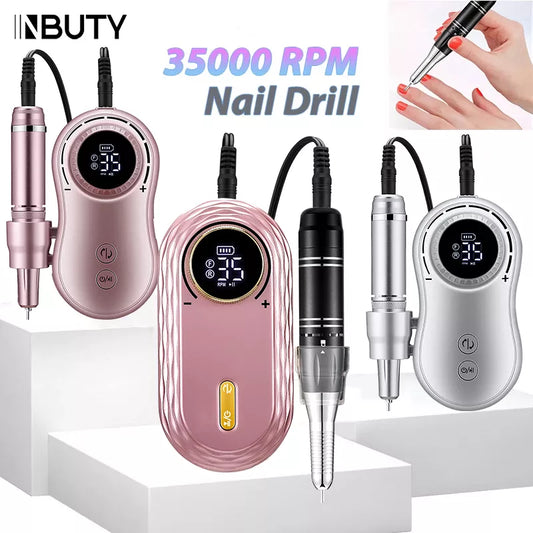 35000 RPM Nail Drill Manicure Set