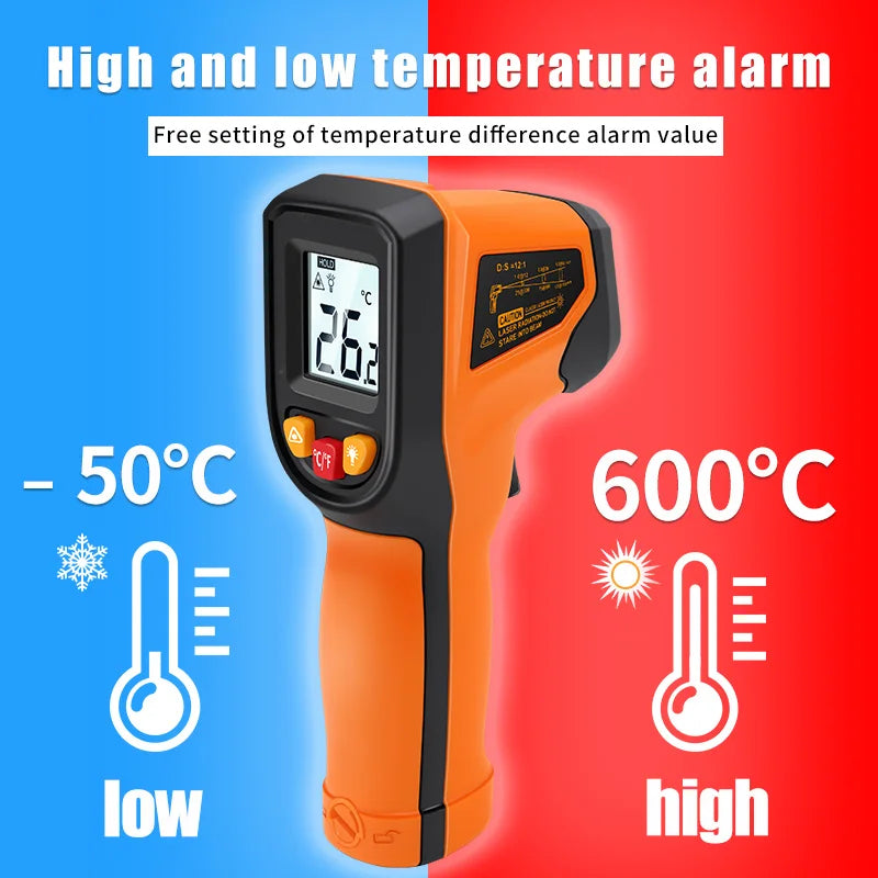 Non-contact Digital Infrared Laser Thermometer