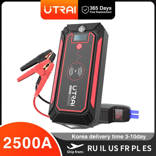 2500A Jump Starter Power Bank Battery