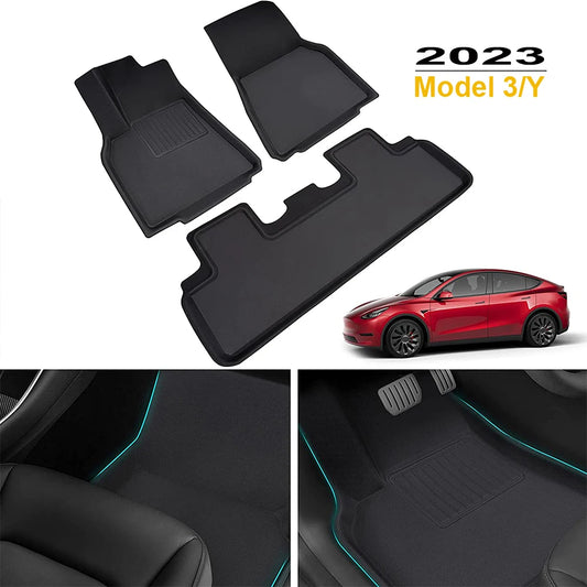 3D Left/Right Hand Driving All-Weather Floor Mats