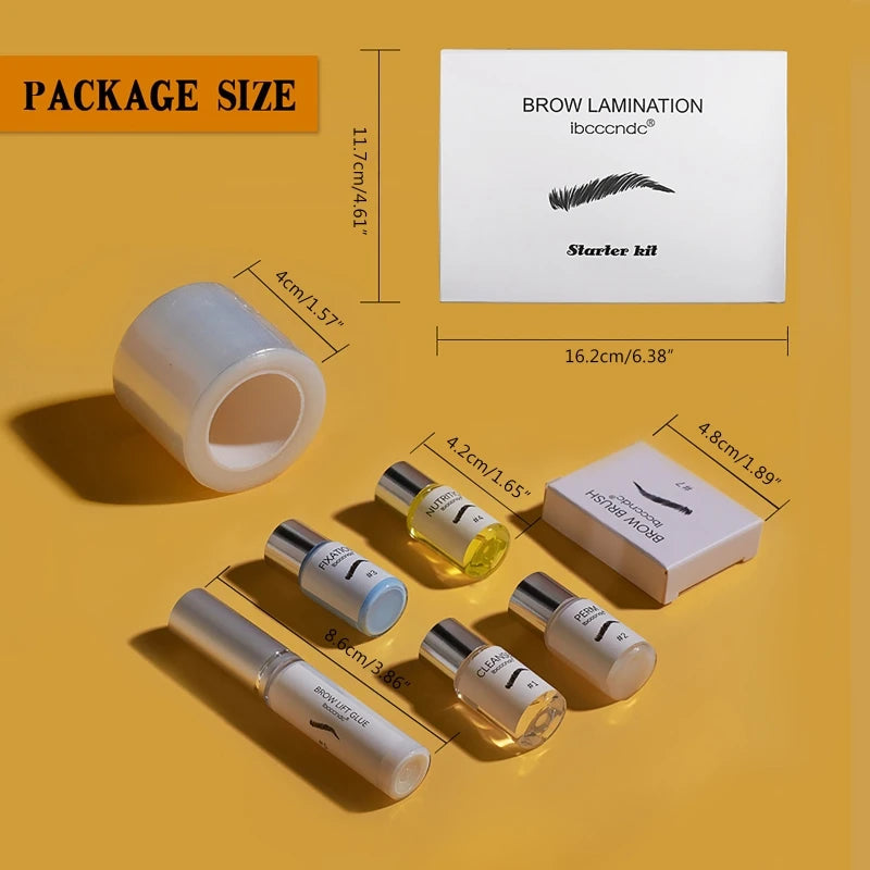 Eye Brow Lamination Kit and Safe Brow Lift 3D Effect