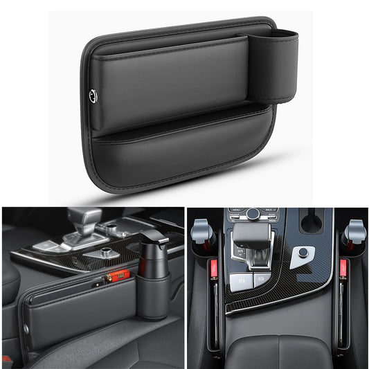 Pu Leather Car Seat Gap Organizer