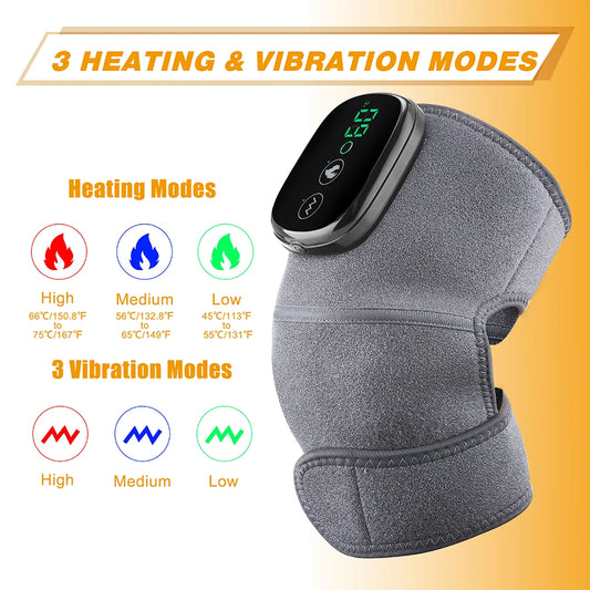 Electric Heating Therapy Knee Vibration Pad