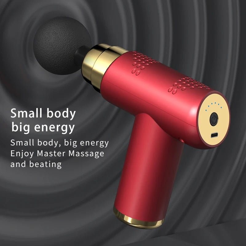 Deep Tissue Portable Massage Gun for Body, Neck, and Back Relaxation