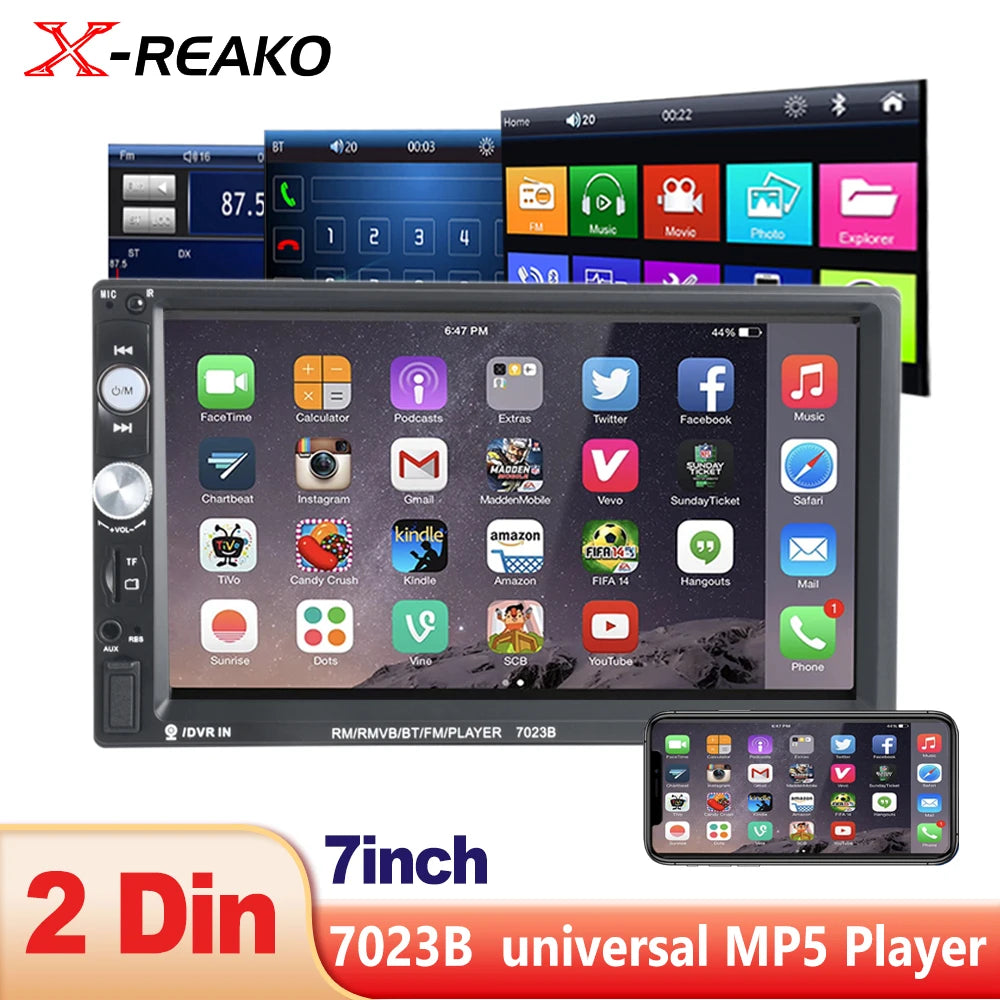 7inch Touch Screen Mirror Link Stereo  Car Radio